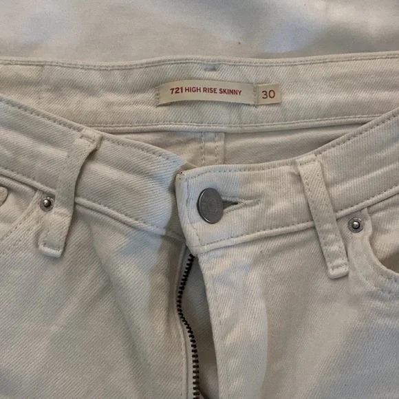Levi jeans white - Picture 2 of 2